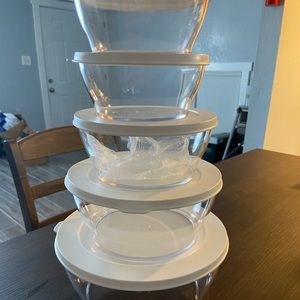 Clearly Elegant Tupperware